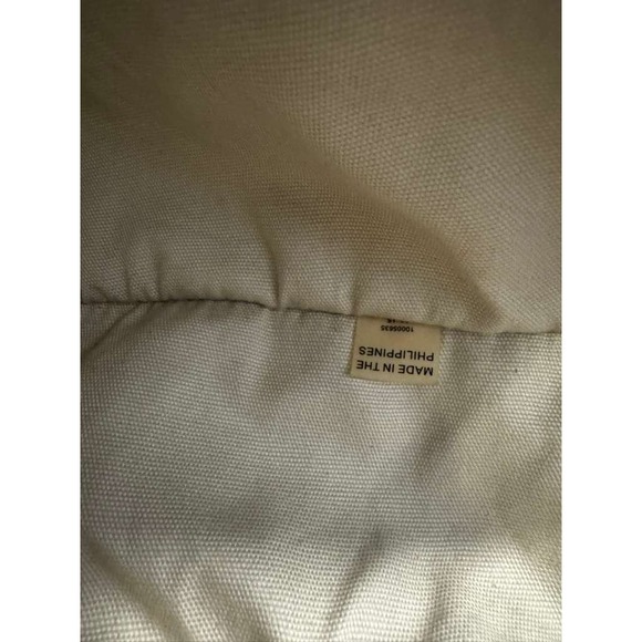 Tory Burch Ella Oversized Logo Patch Recycled Nylon Patent Tote Bag Black Large - Picture 10 of 11